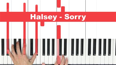 Hd piano sorry halsey - modelaceto