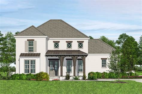 Magnificent Acadian House Plan with Screened Porch - 510072WDY ...