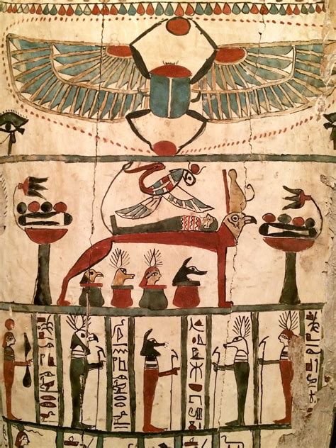 Weird Funerary Drawings Point to Troubled Period in Egyptian Art