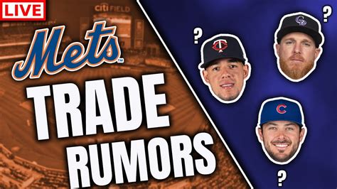 NEW YORK METS TRADE RUMORS LIVE! (New York Mets News/Trade Deadline Q&A ...