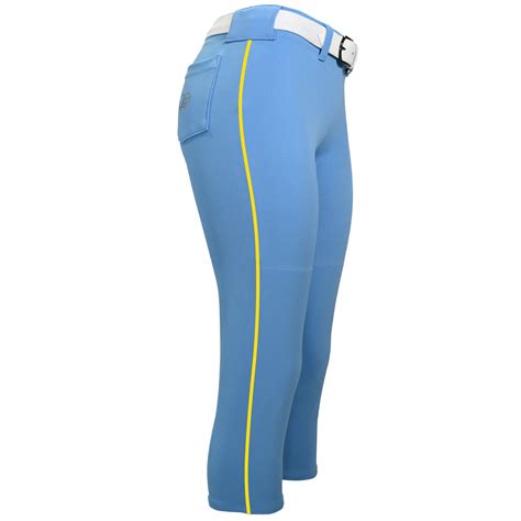 BELTED COLUMBIA SOFTBALL PANTS WITH BRAID – TheGluv Athletique