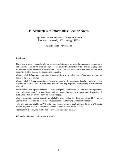 Lecture 4 applied logic - Fundamentals of Informatics: Lecture Notes ...