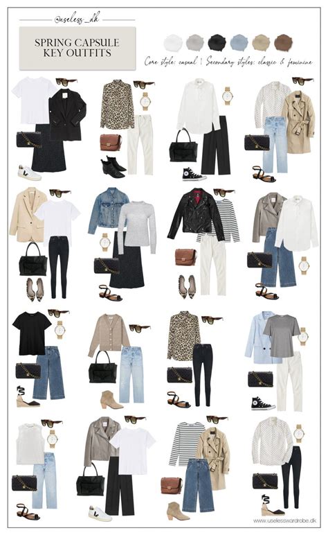 My spring capsule wardrobe 2021: timeless & versatile - Use less ...