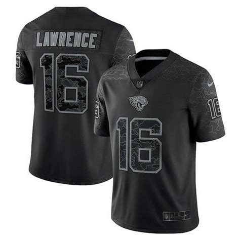 Jaguars Trevor Lawrence Reflective Limited Black Jersey – US Sports Nation