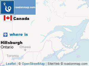 Where is Hillsburgh , Ontario Canada