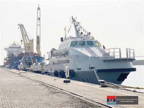 GHANA NAVY RECEIVES FOUR OFFSHORE SECURITY VESSELS - Maritimafrica