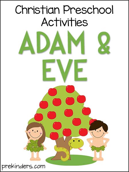 Adam & Eve: Christian Preschool Activities - PreKinders