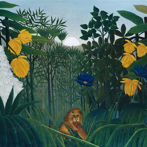 Henri Rousseau Original Public Domain Paintings | rawpixel