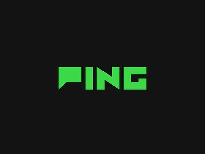 Ping Logo by James Klahn on Dribbble