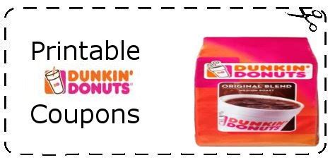 Dunkin Donuts Coupons | Printable Grocery Coupons