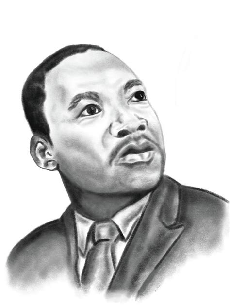 Martin Luther King Jr Self Portrait - classicstrust