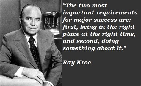 Ray Kroc Quotes On Leadership. QuotesGram