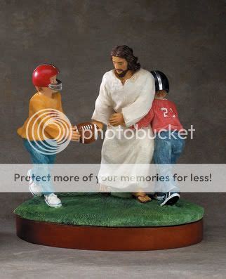 Jesus Playing Football Photo by bettacanochedda | Photobucket