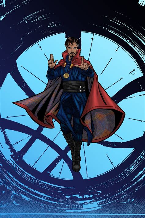 DIGITAL: Dr. Strange Fan Art - Etsy