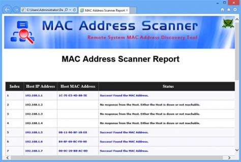 Wifi scanner mac address - lokiproductions