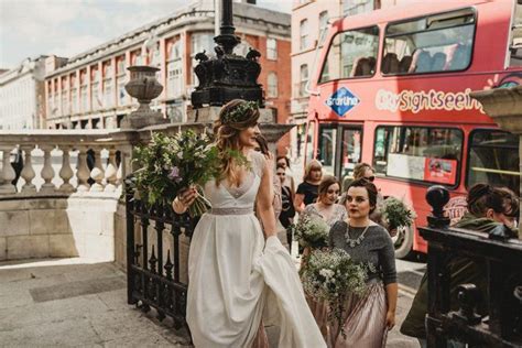 This Gorgeous Dublin City Hall Wedding Absolutely Took Our Breaths Away | Junebug Weddings