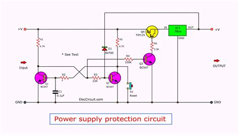 short circuit protection circuit diagram - Wiring Diagram and Schematics