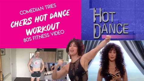 Cher Fitness Workout - Comedian tries Cher Dance workout for first time - YouTube