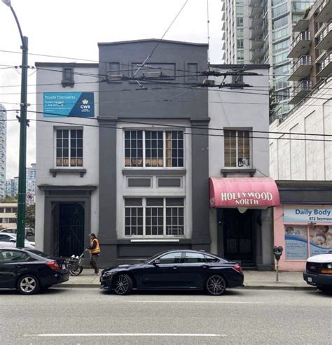 Office space planned atop former Hollywood North on Seymour Street - urbanYVR