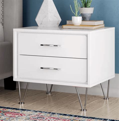 7 Modern White Nightstands For A Contemporary Bedroom - Cute Furniture ...