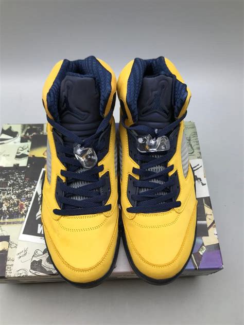 QC Request for Michigan Jordan 5 from Kickwho, size 12 : Repsneakers