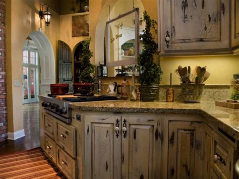 Distressed Kitchen Cabinets: Pictures & Ideas From HGTV | HGTV