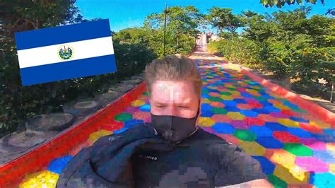 VIDEO: Rainbow slide on side of El Salvador volcano! — Travelling Tom ...