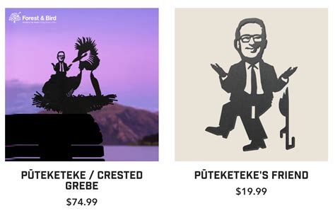 Sculpture of John Oliver riding a Pūteketeke goes on sale for a good ...