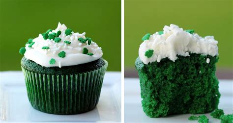 St Patty's day cupcakes | Green velvet cupcakes, Fun treats, Cute cupcakes