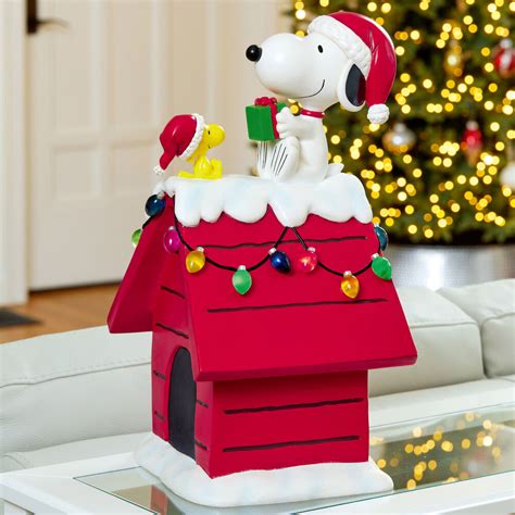 Peanuts Snoopy & Woodstock Holiday Dog House – Homesmartcamera