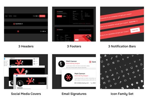 Dark Mode Portfolio Webflow Template - Darkfolio X | BRIX Templates