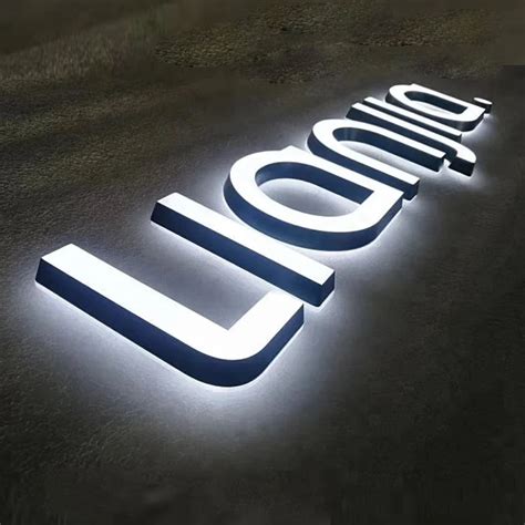 Letters 3d Led Acrylic Channel Letter Signs Led Sign - Buy Led Sign,Acrylic Letters,Custom Made ...
