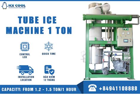 Tube Ice Machine 1 Ton | Tube Ice Machine 2024