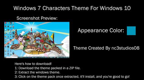 Windows 7 Characters Theme for Windows 10 by nc3studios08 on DeviantArt