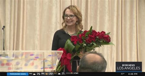 Gabby Giffords named 2023 Rose Parade grand marshal - CBS Los Angeles