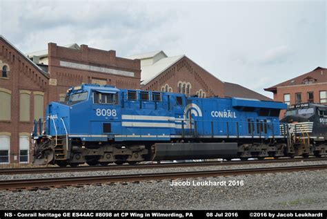 Norfolk Southern Locomotive Detail Photos - GE ES44AC #8098 Conrail ...