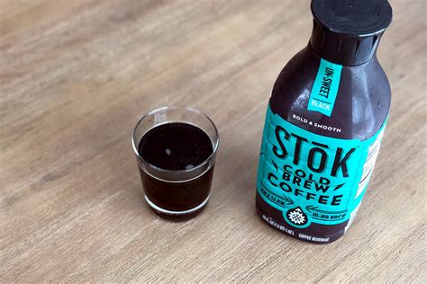 UN-SWEET Black Cold Brew Coffee – STōk Cold Brew