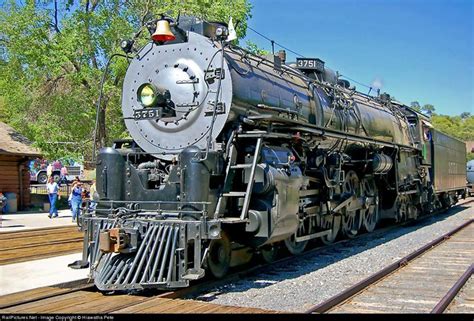 The Steam Channel: Santa Fe 4-8-4 Northern-type steam locomotive #3751 poses in front of the ...