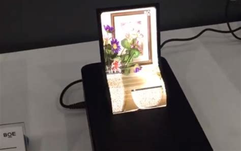 China's BOE Display Technology Shows Off Flexible AMOLED Displays - Gizmochina