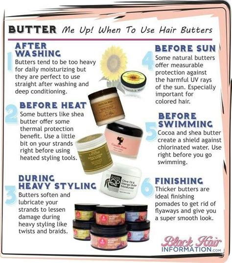 When to use Hair Butter | Hair butters, Natural hair care tips, Natural hair styles