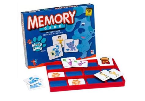 Blue's Clues Memory Game Nick Jr Nickelodeon Match Board Game NEW BRAND ...