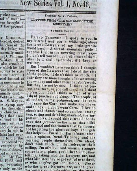 Early anti-slavery newspaper with fine content...... - RareNewspapers.com