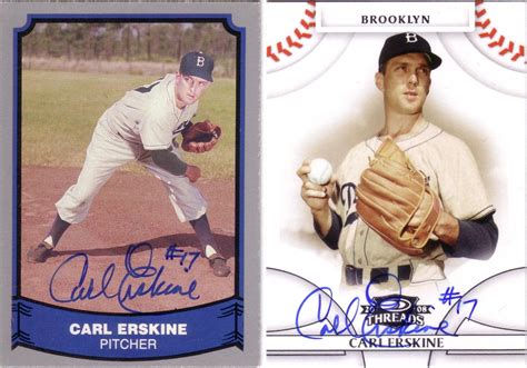 Signed DC: Carl Erskine