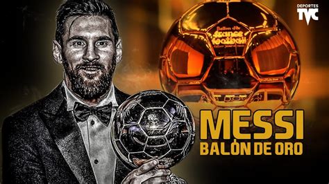 Oficial: Messi ganó su sexto Balón de Oro 2019