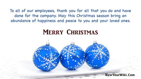 Merry Christmas Wishes For Employees 2024 - New Year Wiki