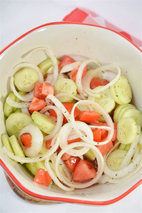 Marinated Cucumbers, Onions and Tomatoes - Sweet Pea's Kitchen