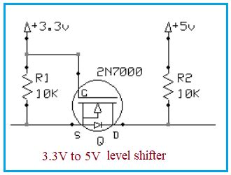 Voltage Level Shifter 3.3V to 5V | Level Converter 5V to 3.3V