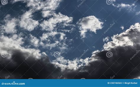 Thunderstorm clouds stock image. Image of change, athmosphere - 230746565