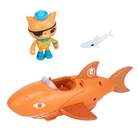 Buy Octonauts Above & Beyond, Kwazii & Gup B Adventure Pack, Deluxe Toy Vehicle & 3" Figure ...