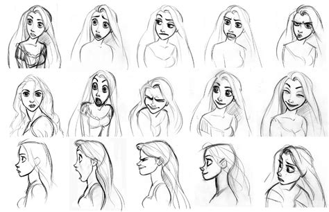 Rapunzel Sketch - Disney Sketches Photo (36336826) - Fanpop - Page 10